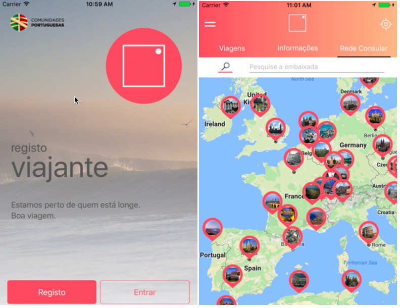 Registe-se já na nova app do Governo